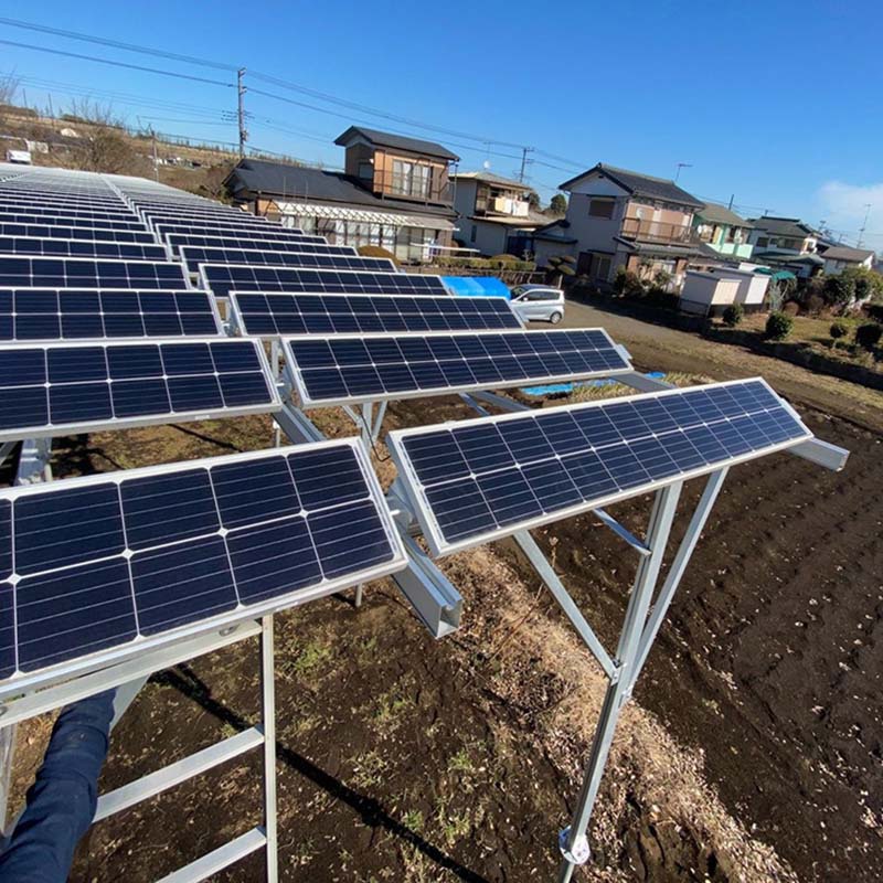 Aluminium Solar Farm Mounting System