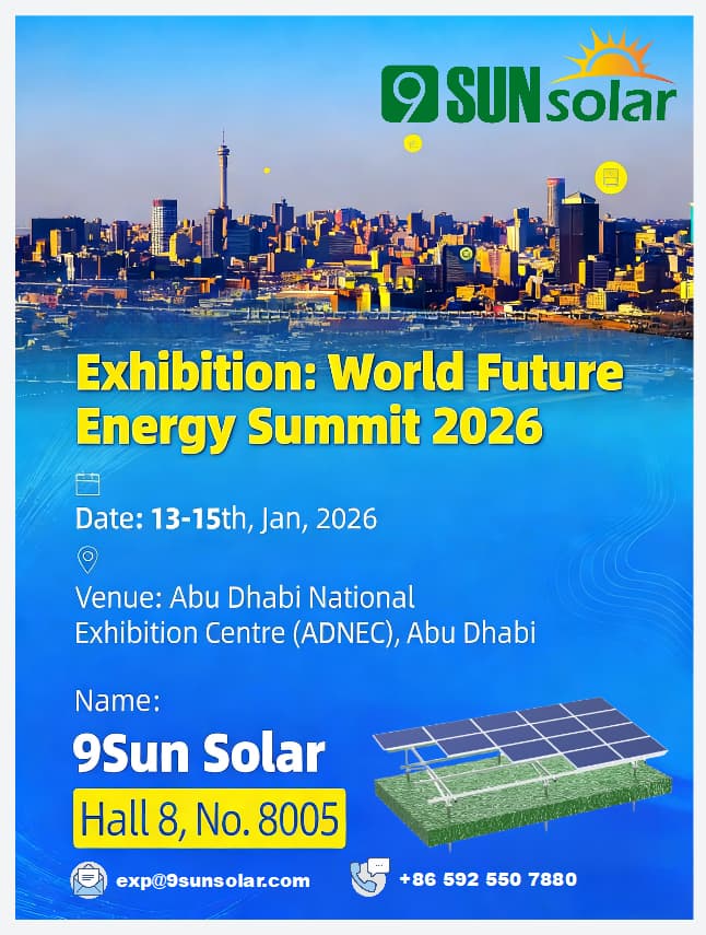 Join 9sunsolar At The Solar Energy Exhibition In Abu Dhabi