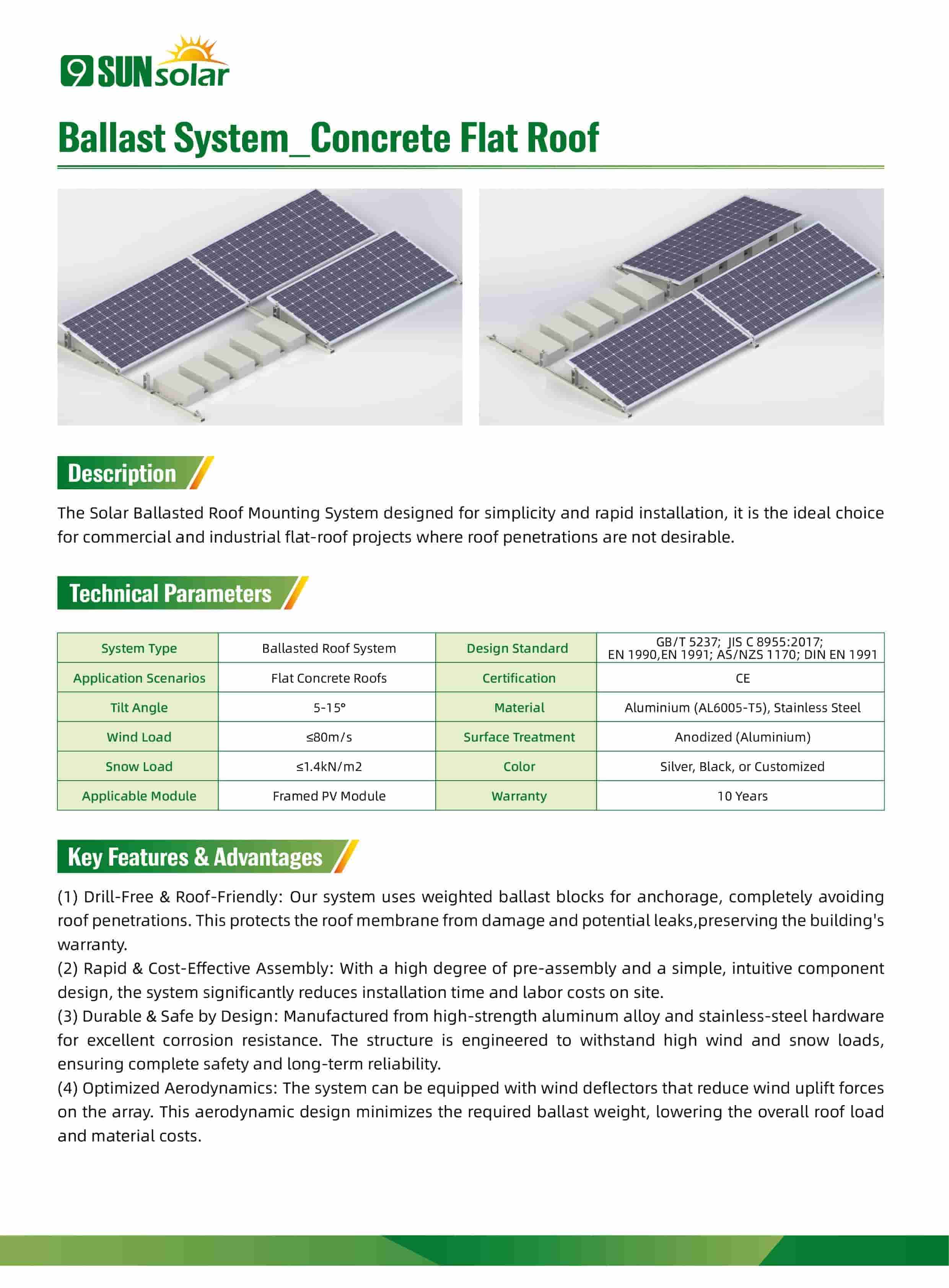 ballasted racking system ballasted racking system
