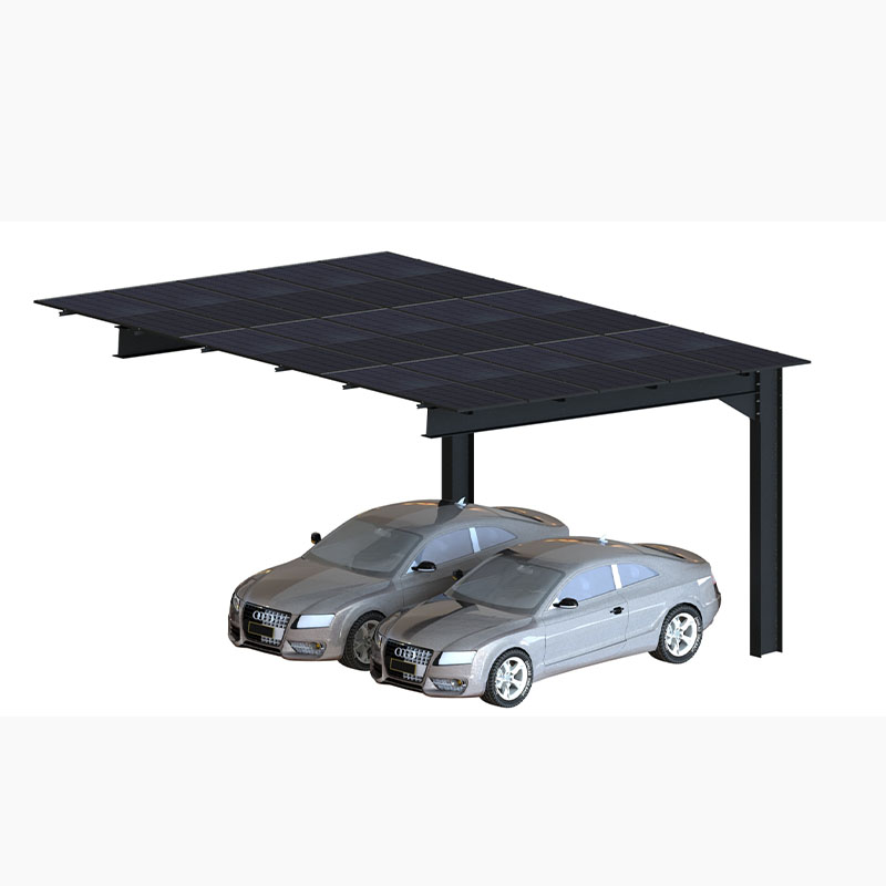 Reales Beispiel eines Solar-Carport-Systems im Jahr 2026